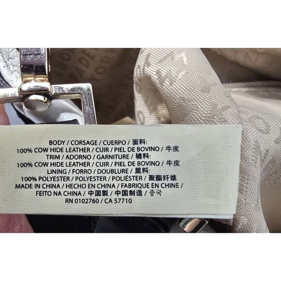 Kate Spade Houston Street Leo Pebble Leather Satchel Bag Color Block - Picture 13 of 13